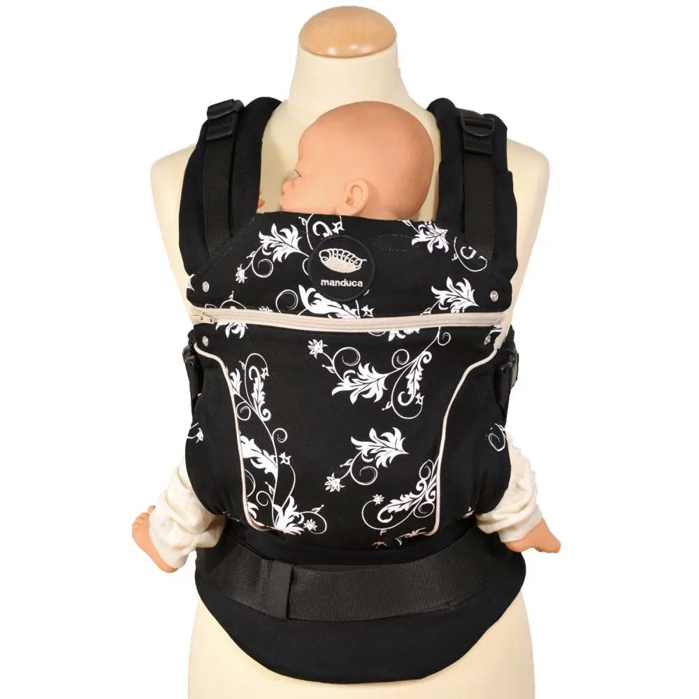 manduca First Limited Edition Jardin Nuit Ergonomic Soft Structure Baby Carrier