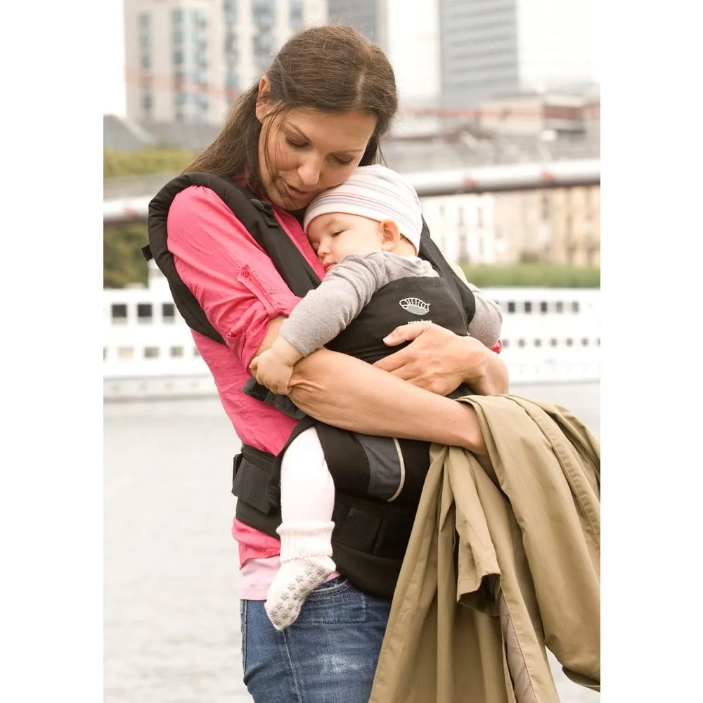 manduca First HempCotton Black Baby Carrier