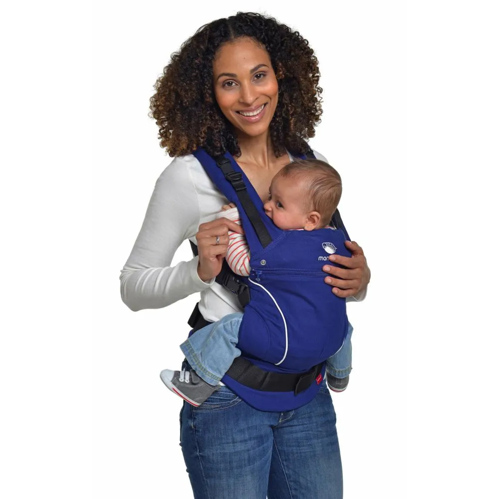 manduca First baby toddler carrier PureCotton Royal Blue