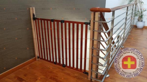 Wall Mounted Gate at Top of Stairs & Furniture Tipping Prevention