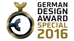 German Design Award 2016 Special Mention was awarded to Manduca PureCotton Baby Carrier