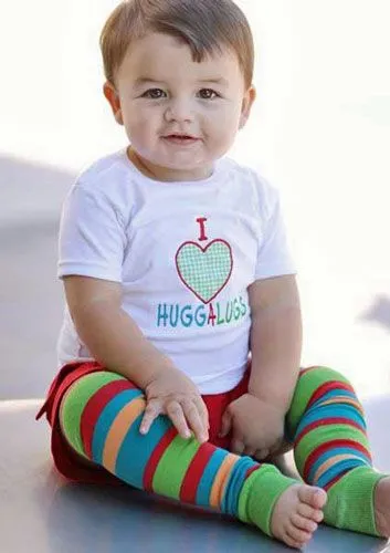 Huggalugs Flyer Leg & Arm Warmers For Baby Leg NWT 